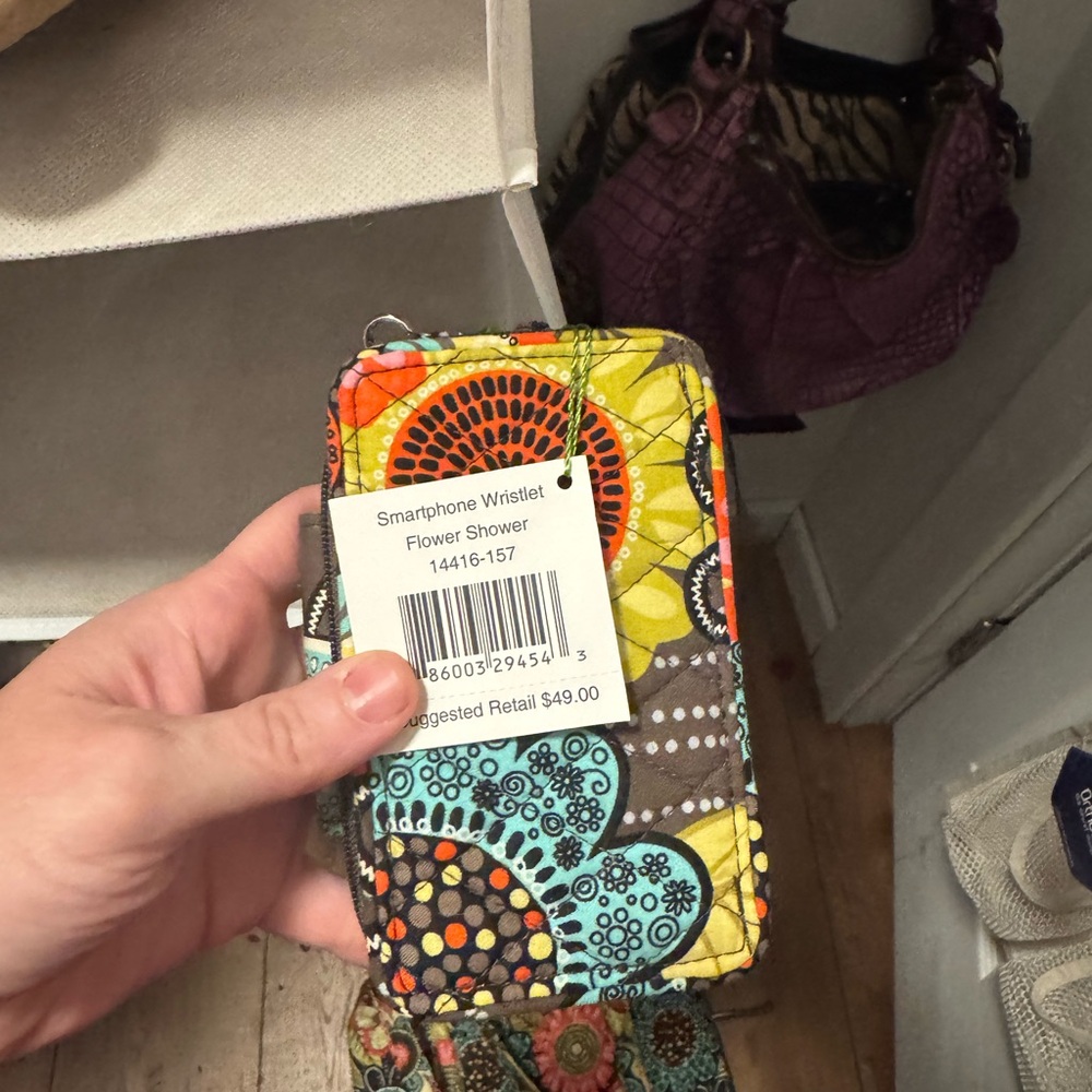 Vera Bradley Floral Smartphone Wristlet
